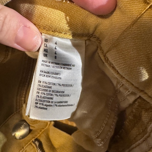 American Eagle Outfitters Tan Jean Shorts - Picture 3 of 4